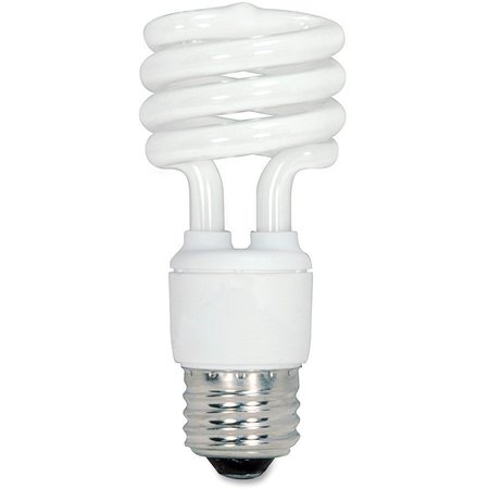 SATCO CFL Bulb T2, 13W, 900 Lumens, 48/CT, White PK SDNS6235CT
